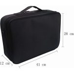Professional Storage Partition Cosmetic Box Waterproof Layer
