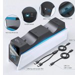 ControllerPS5 Charging Station OIVO 2H Fast PS5 Controller Charger for Playstation 5 Dualsense - Image 2