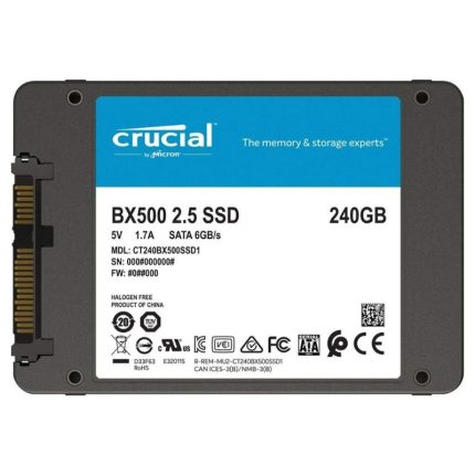 crucial-ssd-bx500-2.5″-sata-240gb