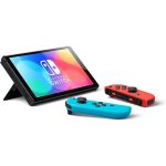 Nintendo Switch OLED model neon red & neon blue joy con - Image 3