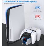 ControllerPS5 Charging Station OIVO 2H Fast PS5 Controller Charger for Playstation 5 Dualsense - Image 4