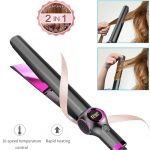 2 In 1 Hair Straighteners & Curling Flat Iron - Image 4