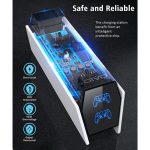 ControllerPS5 Charging Station OIVO 2H Fast PS5 Controller Charger for Playstation 5 Dualsense - Image 5