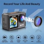 AUSEK 5K Wi-Fi Video Camera Dual Screen - Image 3