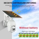 Smart Solar Energy PTZ Wi-Fi CCTV Camera - Image 4