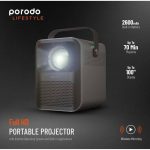 Porodo Full HD Portable Projector - Image 5