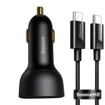Baseus Dual Quick Car Charger Supreme Digital Display PPS - Image 2