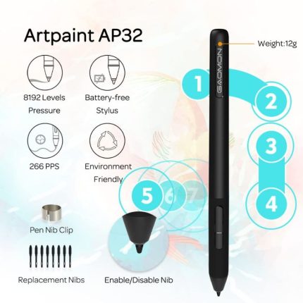 gaomon-s620-6.5-x-4-inches-graphics-tablet