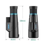 APEXEL 10-20×50 Powerful Monocular Telescope - Image 2