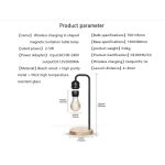 Wireless Charging Magnetic Levitating Floating Table Lamp - Image 4
