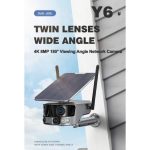 Solar 180° Dual Lens 4G WI-FI 4K Panoramic Camera - Image 4