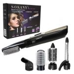 sokany-4-in-1-electric-hair-dryer-brush-&-straightener-comb