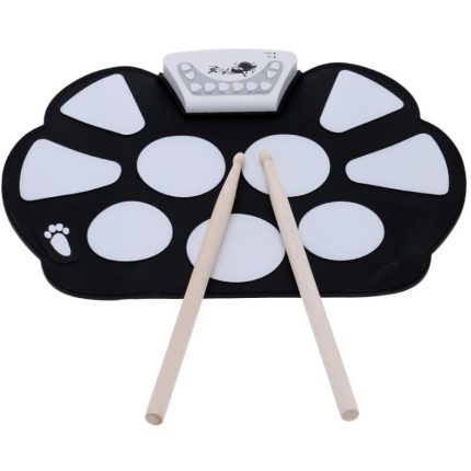 skeido-1-set-roll-up-drum-pad-kit-with-stick
