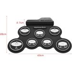 Compact Size USB Roll-Up Silicon Drum Set - Image 6