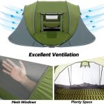 E-PLUS Easy Pop Up Automatic Setup Sun Shelter Tent 4 Person - Image 5