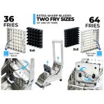 Stainless Steel 2-Blade French Fry Potato Cutter - Image 3