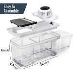 5in1 Vegetable Slicer & Chopper With Free Spiralizer - Image 2