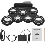 Compact Size USB Roll-Up Silicon Drum Set - Image 4