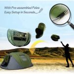 E-PLUS Easy Pop Up Automatic Setup Sun Shelter Tent 4 Person - Image 4