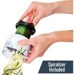 5in1 Vegetable Slicer & Chopper With Free Spiralizer - Image 3