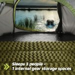 E-PLUS Easy Pop Up Automatic Setup Sun Shelter Tent 4 Person - Image 6