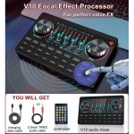 Audio Mixer Sound Card Voice Changer DJ Board Controller - Image 6