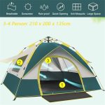 Arabest Camping Tent for 3-4 Person Easy Set Up - Image 2