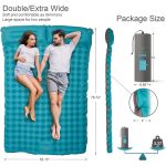 Double Inflatable Camping Portable Sleeping Pad - Image 2