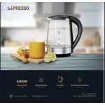LePresso 360 Transparent Quick-Boil Glass Kettle - Image 3