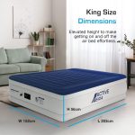Active Era Luxury King Size Inflatable Air Mattress 203x152x56cm - Image 4