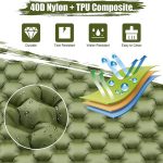 COOLBABY Double Camping Inflatable Camping Mat 200x120x7.6cm - Image 4