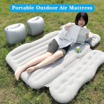 Car Inflatable Air Mattress Universal Car Bed With 2 Pillows - Image 6